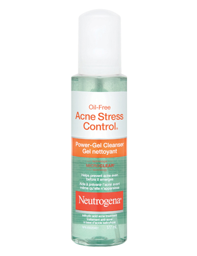 NEUTROGENA Oil-Free ACNE STRESS CONTROL Power-Gel Cleanser